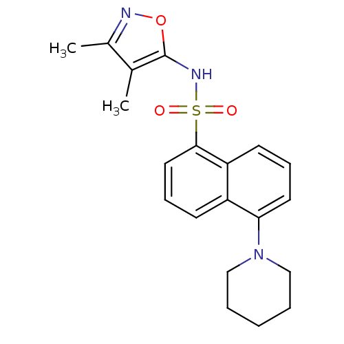 Chemical structure of BindingDB Monomer ID 50034480