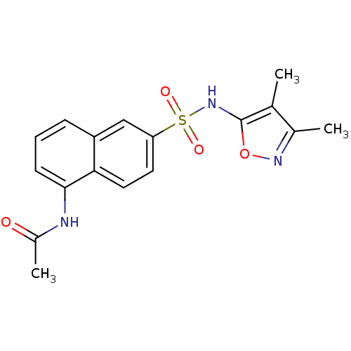 Chemical structure of BindingDB Monomer ID 50034485
