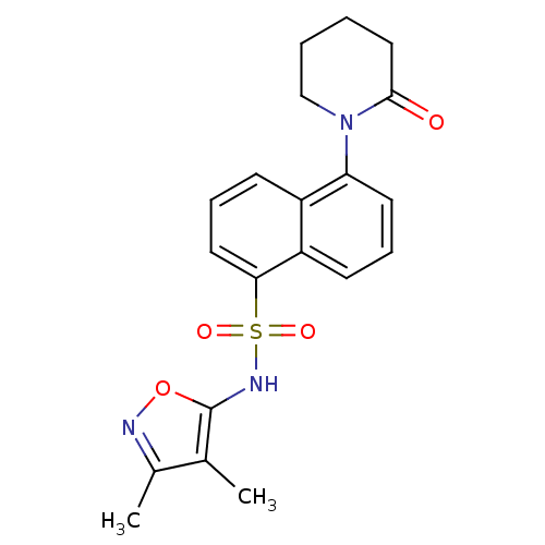 Chemical structure of BindingDB Monomer ID 50034486