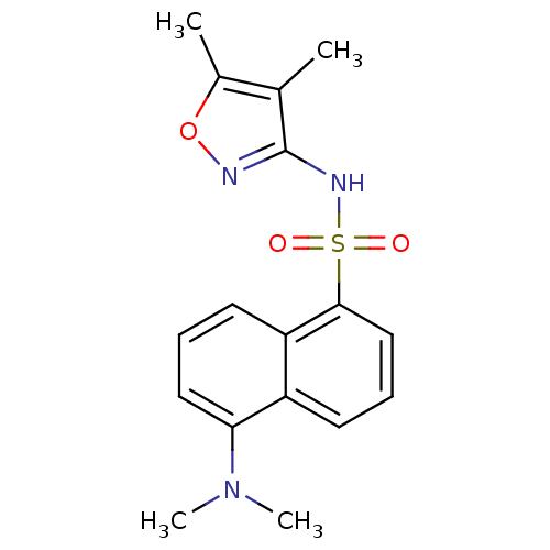 Chemical structure of BindingDB Monomer ID 50034488