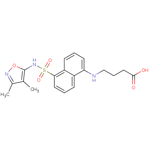 Chemical structure of BindingDB Monomer ID 50034491