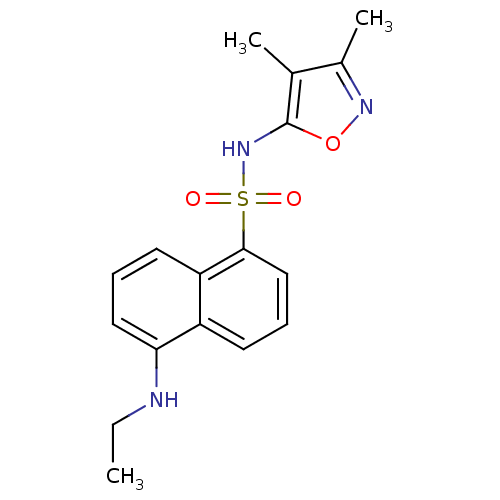 Chemical structure of BindingDB Monomer ID 50034492