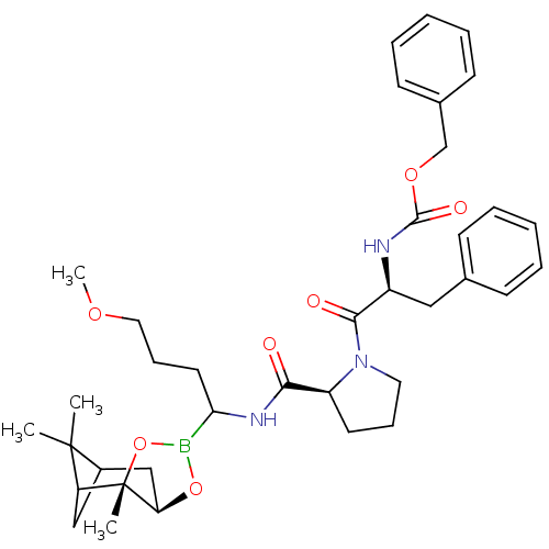 Chemical structure of BindingDB Monomer ID 50034574