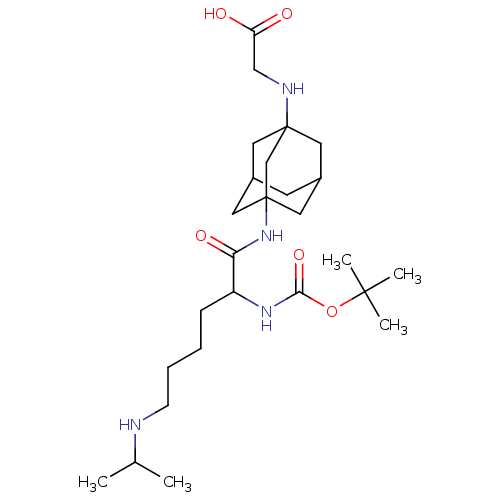 Chemical structure of BindingDB Monomer ID 50034687
