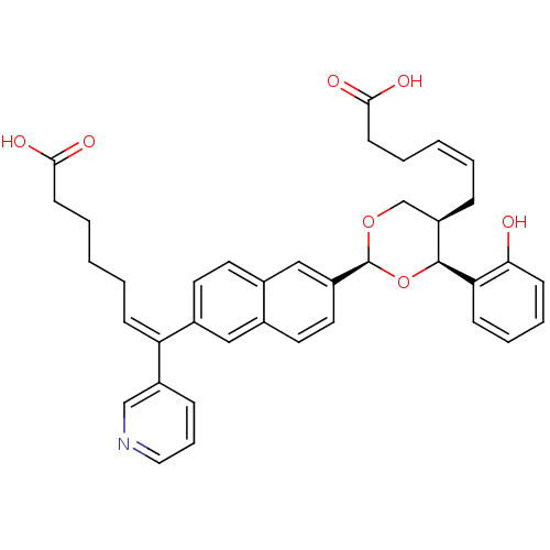 Chemical structure of BindingDB Monomer ID 50034756