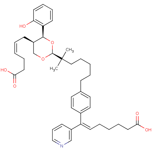 Chemical structure of BindingDB Monomer ID 50034762
