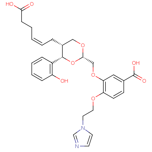 Chemical structure of BindingDB Monomer ID 50034765