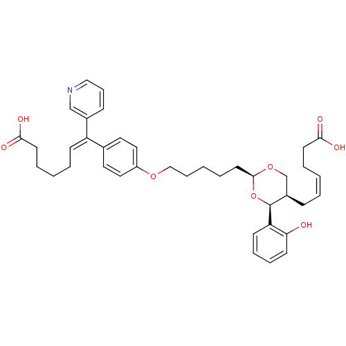 Chemical structure of BindingDB Monomer ID 50034767