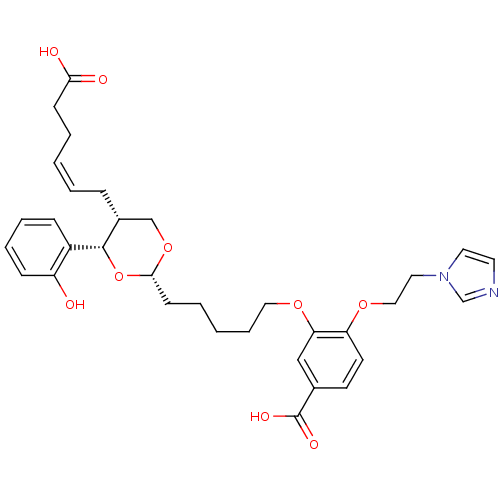 Chemical structure of BindingDB Monomer ID 50034768