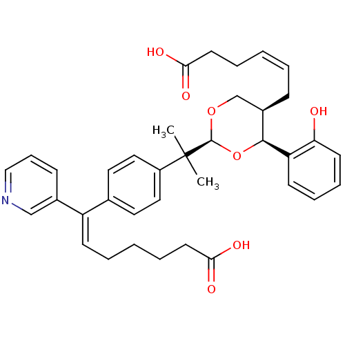 Chemical structure of BindingDB Monomer ID 50034769