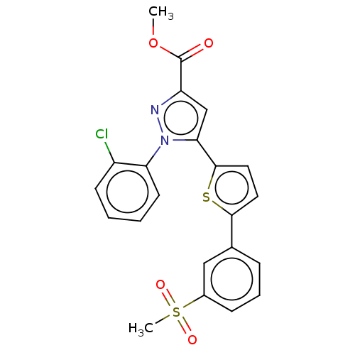 Chemical structure of BindingDB Monomer ID 50034782