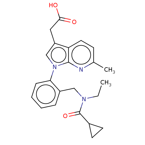 Chemical structure of BindingDB Monomer ID 50034980