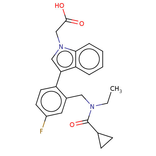 Chemical structure of BindingDB Monomer ID 50034985