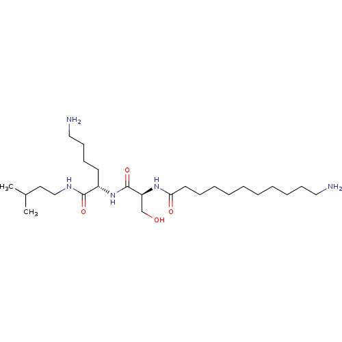 Chemical structure of BindingDB Monomer ID 50034989