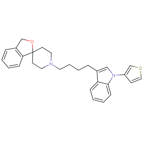 Chemical structure of BindingDB Monomer ID 50035118
