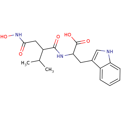 Chemical structure of BindingDB Monomer ID 50035237