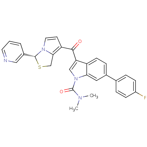 Chemical structure of BindingDB Monomer ID 50035397