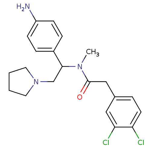 Chemical structure of BindingDB Monomer ID 50035474
