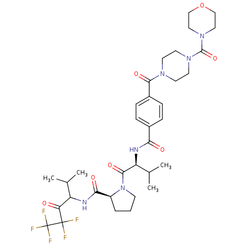 Chemical structure of BindingDB Monomer ID 50035485
