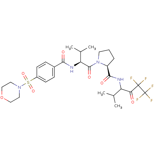 Chemical structure of BindingDB Monomer ID 50035489