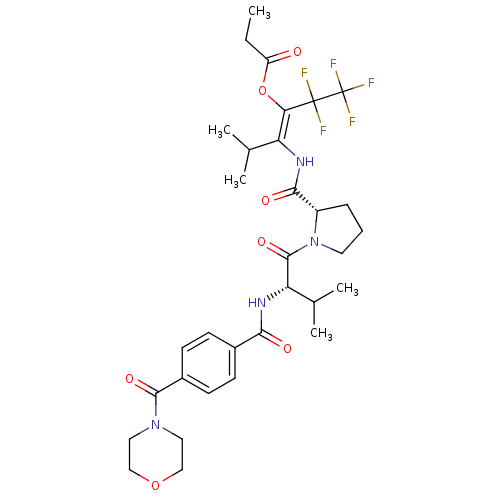 Chemical structure of BindingDB Monomer ID 50035530