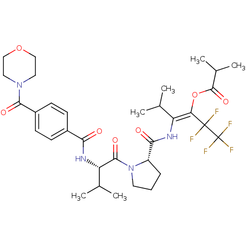 Chemical structure of BindingDB Monomer ID 50035531