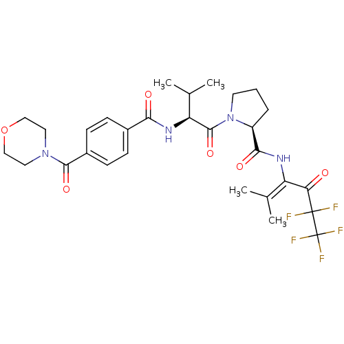 Chemical structure of BindingDB Monomer ID 50035536