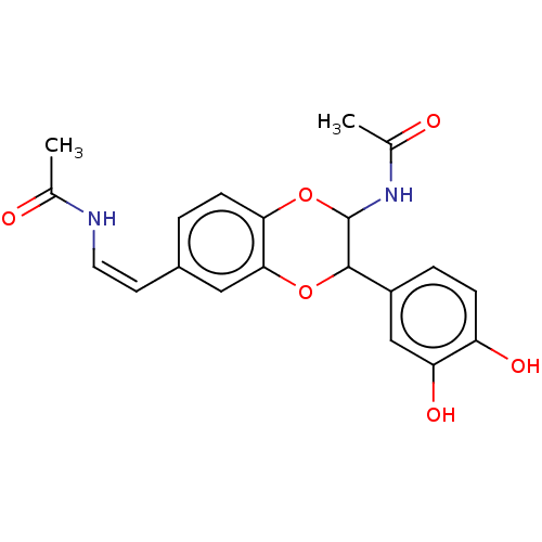 Chemical structure of BindingDB Monomer ID 50035605