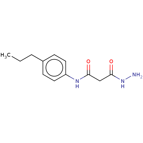 Chemical structure of BindingDB Monomer ID 50035659