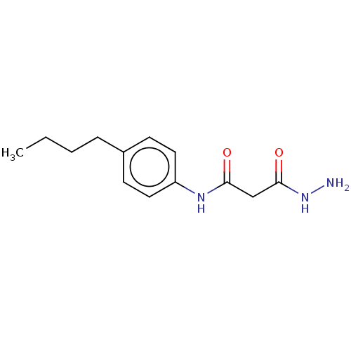 Chemical structure of BindingDB Monomer ID 50035660
