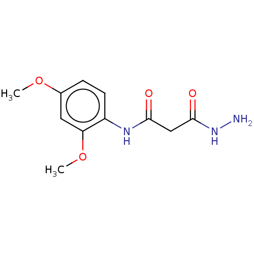 Chemical structure of BindingDB Monomer ID 50035662