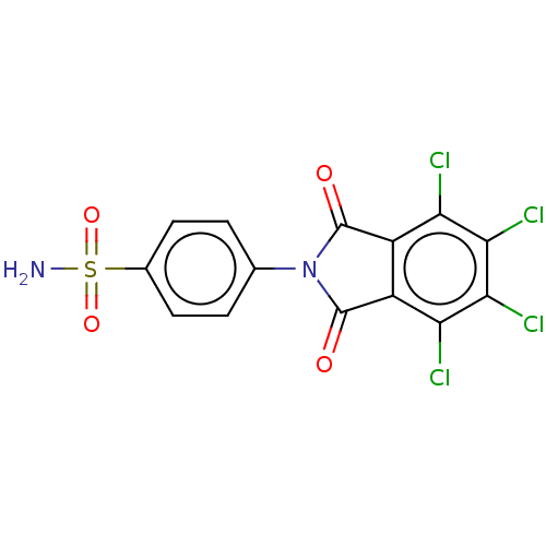 Chemical structure of BindingDB Monomer ID 50035674