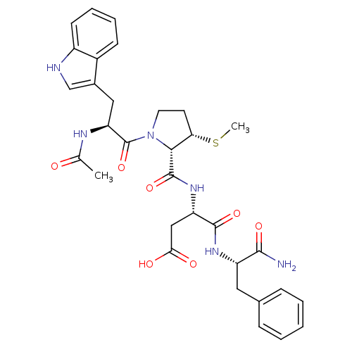 Chemical structure of BindingDB Monomer ID 50035822
