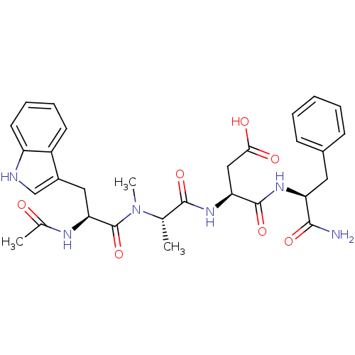 Chemical structure of BindingDB Monomer ID 50035826