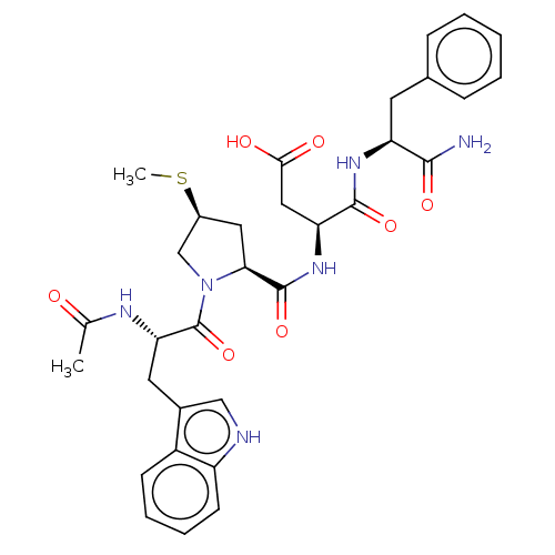 Chemical structure of BindingDB Monomer ID 50035827
