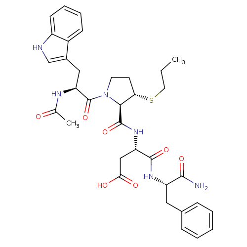 Chemical structure of BindingDB Monomer ID 50035828