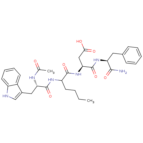 Chemical structure of BindingDB Monomer ID 50035830