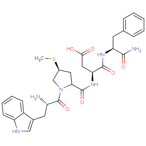 Chemical structure of BindingDB Monomer ID 50035835