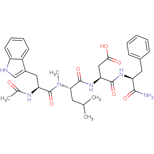 Chemical structure of BindingDB Monomer ID 50035836