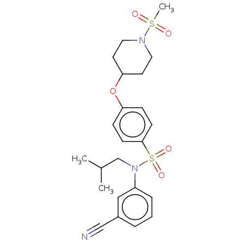 Chemical structure of BindingDB Monomer ID 50035917