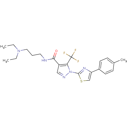Chemical structure of BindingDB Monomer ID 50035965
