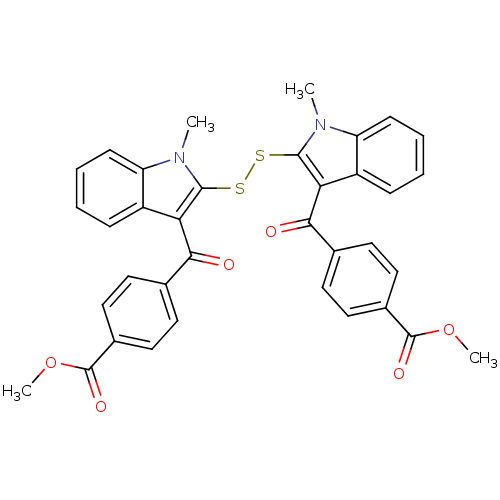 Chemical structure of BindingDB Monomer ID 50036011