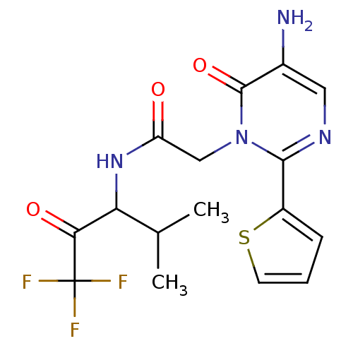 Chemical structure of BindingDB Monomer ID 50036126