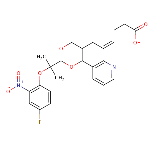 Chemical structure of BindingDB Monomer ID 50036354