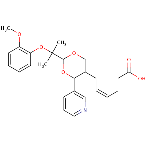 Chemical structure of BindingDB Monomer ID 50036369