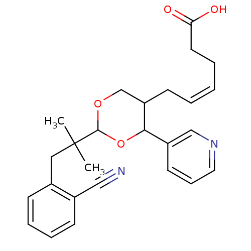 Chemical structure of BindingDB Monomer ID 50036380