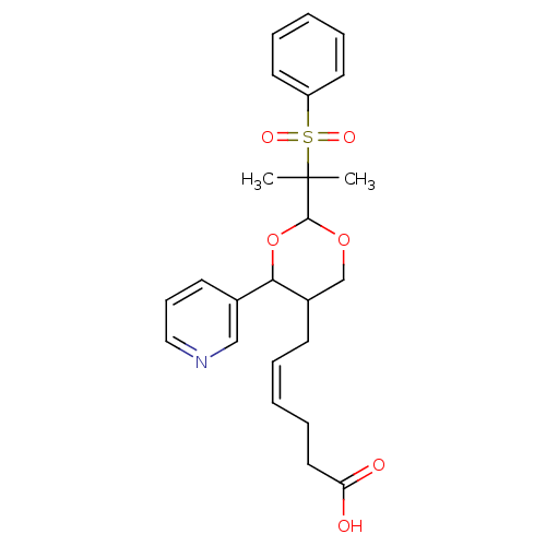 Chemical structure of BindingDB Monomer ID 50036391