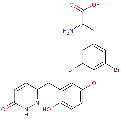Chemical structure of BindingDB Monomer ID 50036421