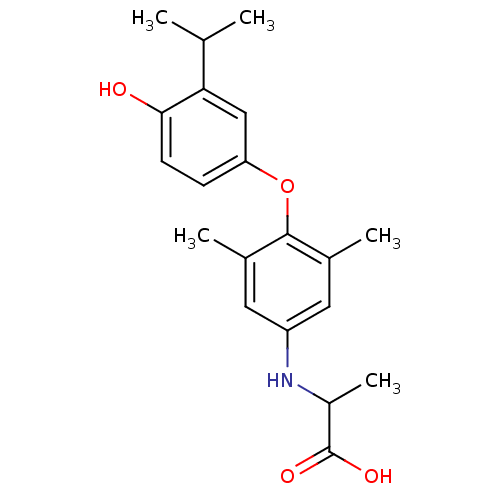 Chemical structure of BindingDB Monomer ID 50036429