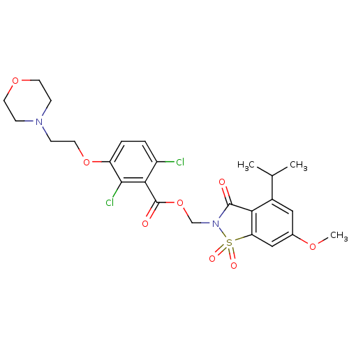 Chemical structure of BindingDB Monomer ID 50036477